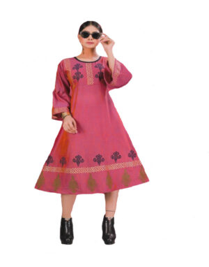 Procien Women’s Cotton Kurti Full Bell Sleeves XXL