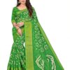 Women's And Girl's Kosa Silk Khadi Saree With Blouse Piece